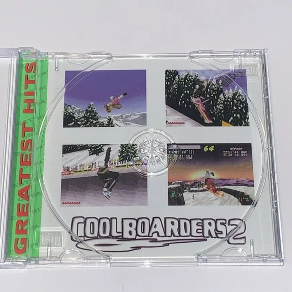 Cool Boarders 2 (Sony PlayStation 1, 1997) PS1 CIB Manual Tested Gameplay Video